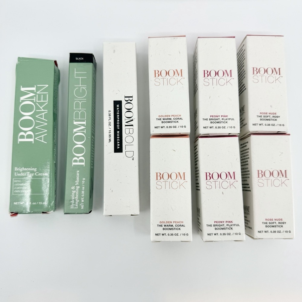 Cindy Joseph Boom! Makeup Set Boomsticks BoomBold BoomBright NEW SEALED